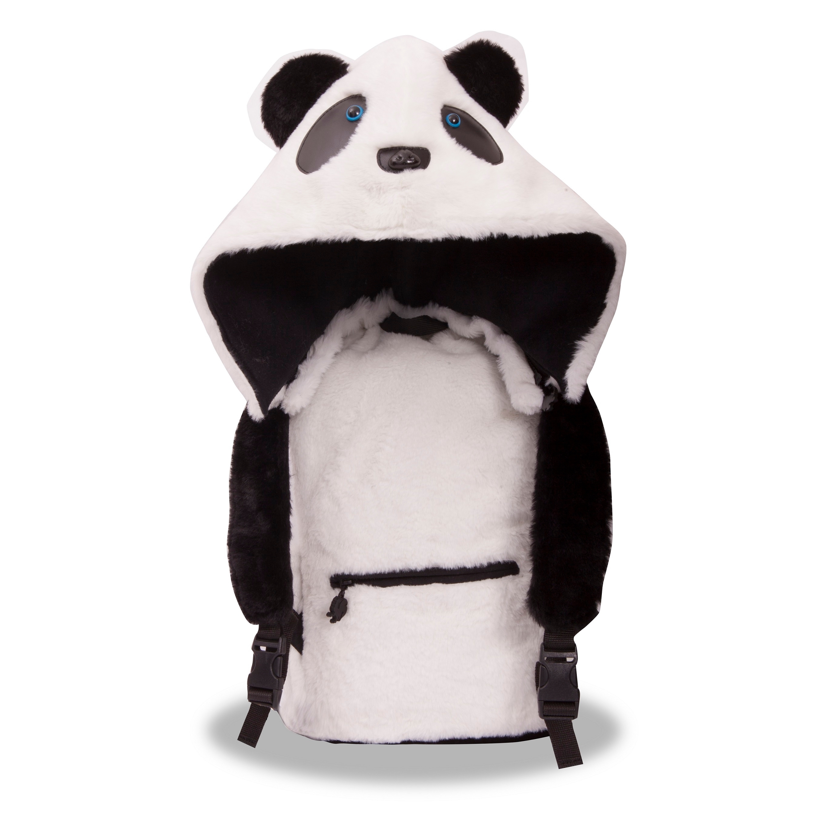 Kids Panda Hooded Backpack