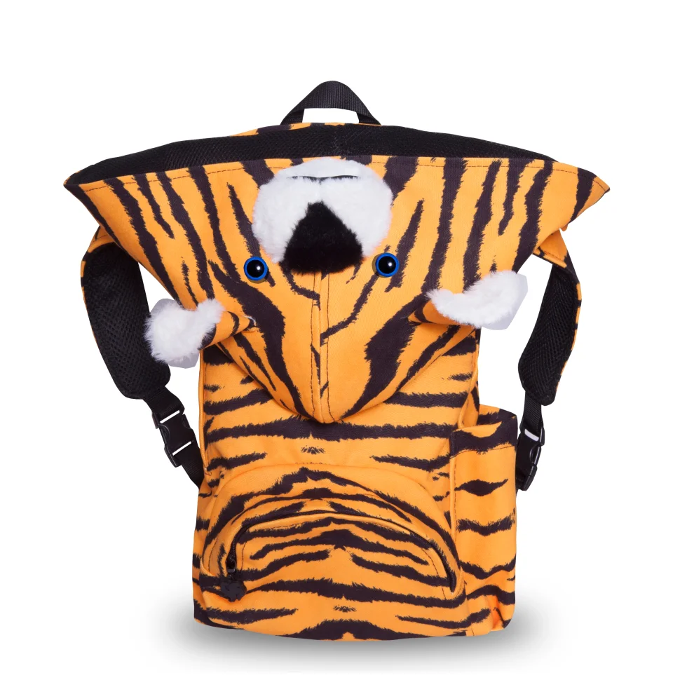 Morikukko - Kids Tiger Hooded Backpack