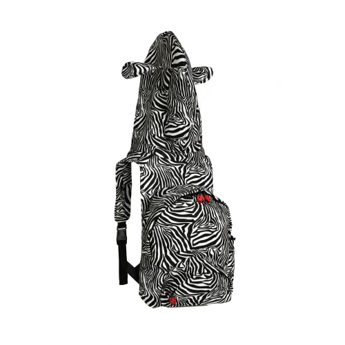 Morikukko - Kids Zebra Hooded Backpack