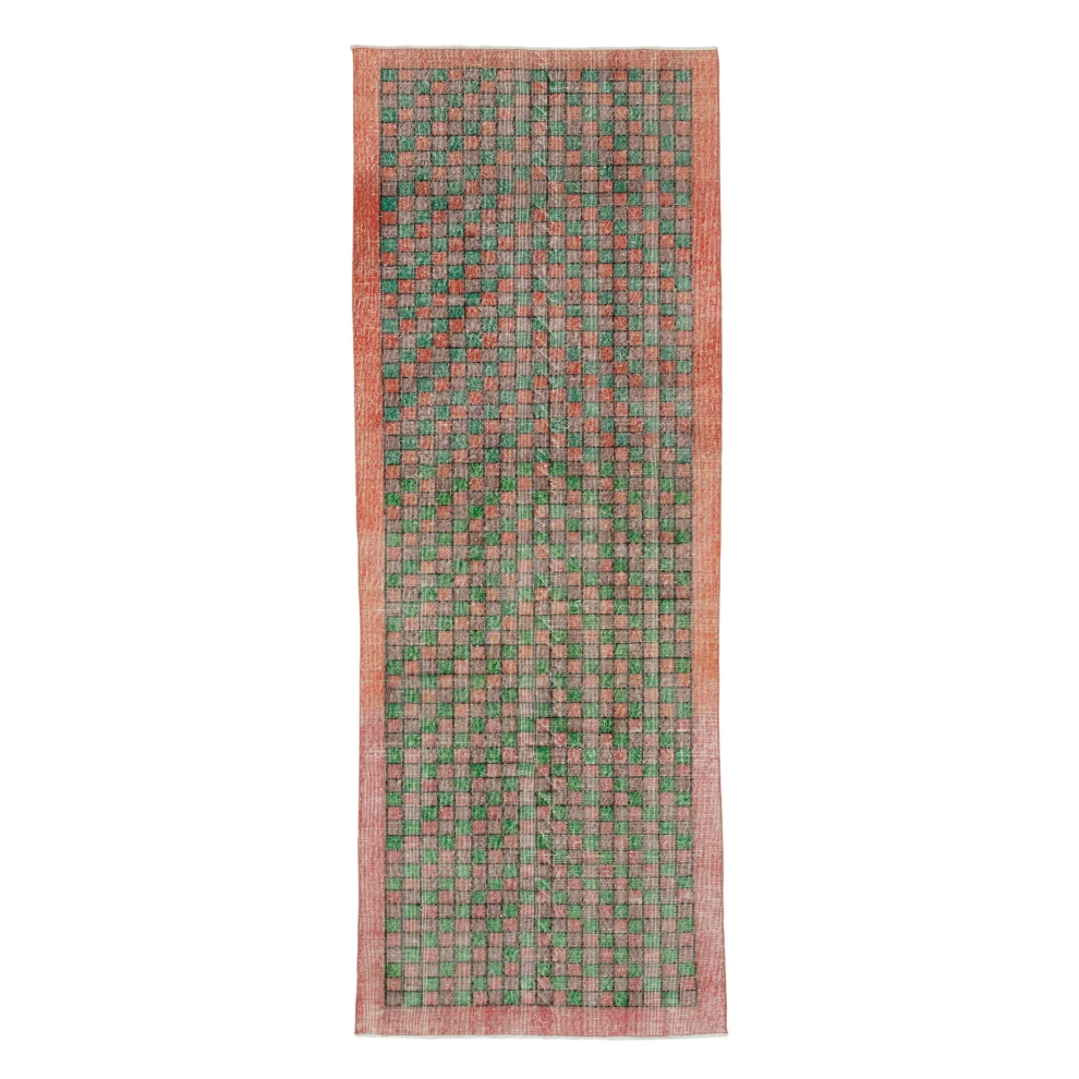 Rug N Carpet - Andrea Handmade Anatolian Geometric Rug 120x 320cm