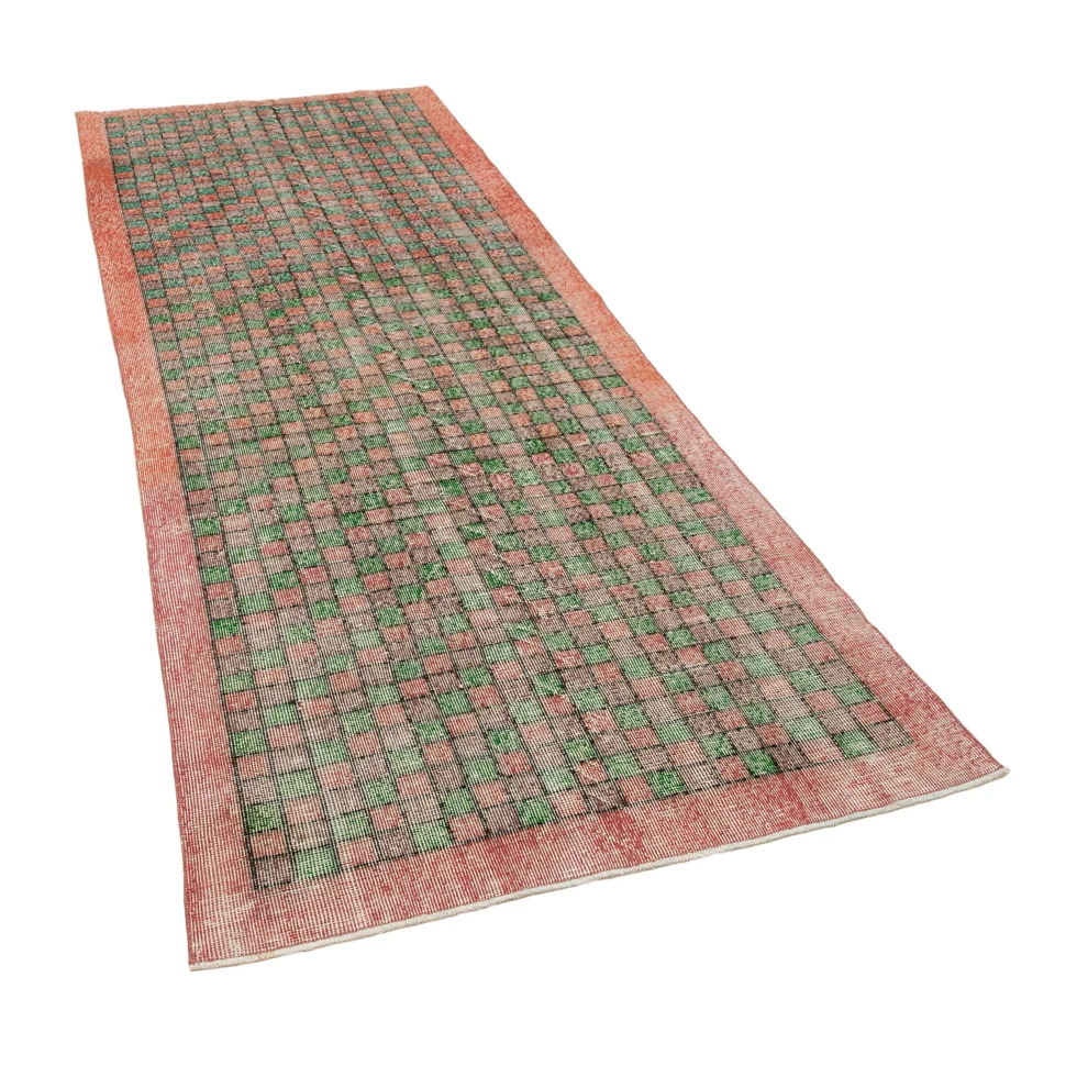 Rug N Carpet - Andrea Handmade Anatolian Geometric Rug 120x 320cm