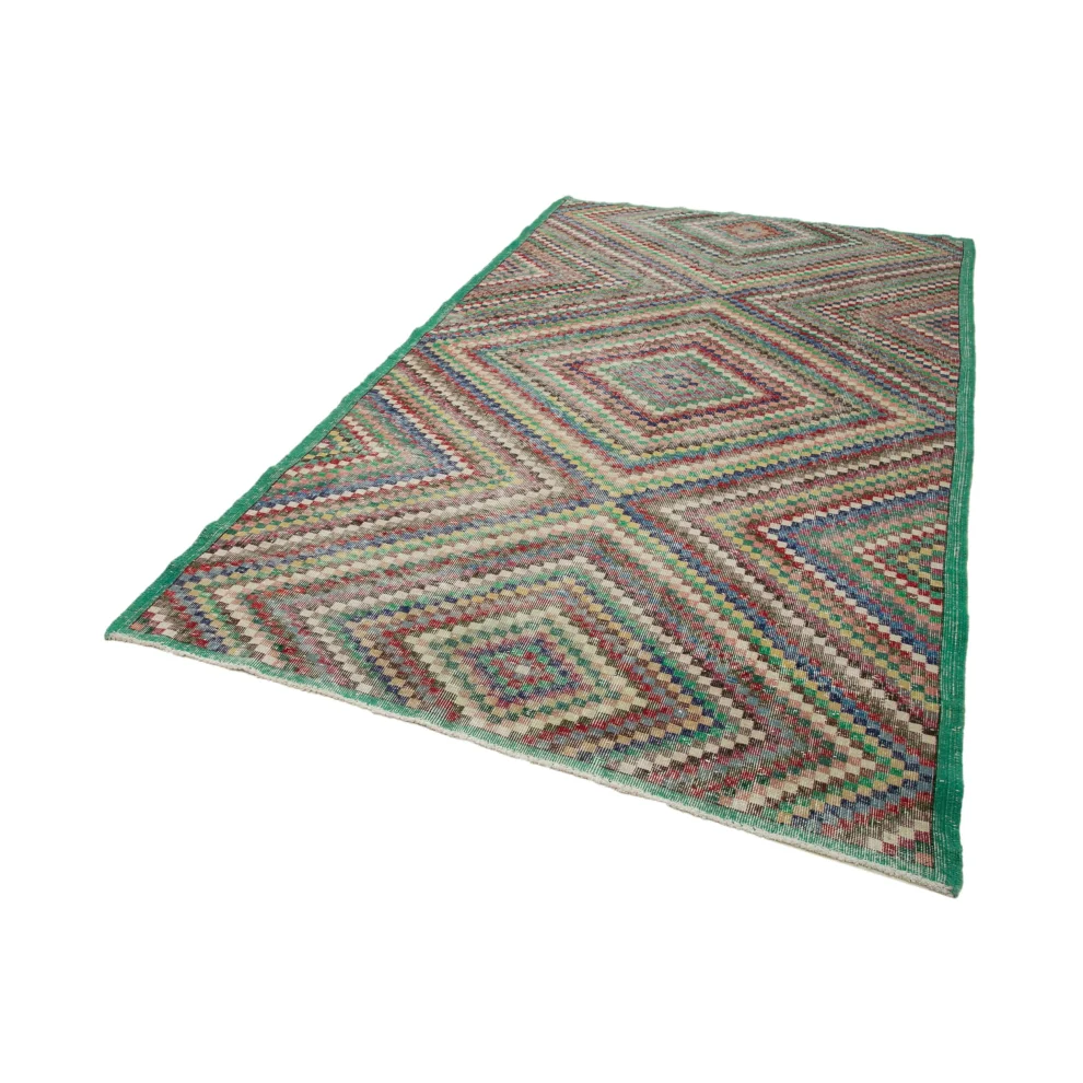 Rug N Carpet - Anna Hand-knotted Anatolian Geometric Rug 167x 295cm