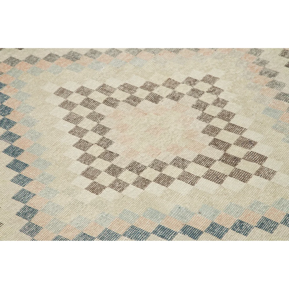 Rug N Carpet - Angelica Hand-knotted Oriental Geometric Rug 178x 304cm