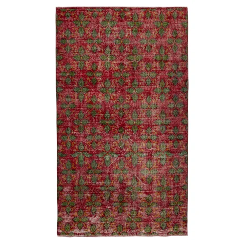 Rug N Carpet - Lindsey El Dokuma Geometrik Desen Halı 168x 296cm