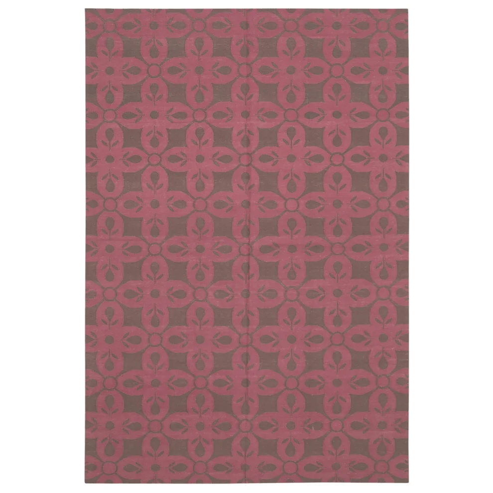 Rug N Carpet - Charlene Handmade Geometric Dhurrie Rug 185x 269cm