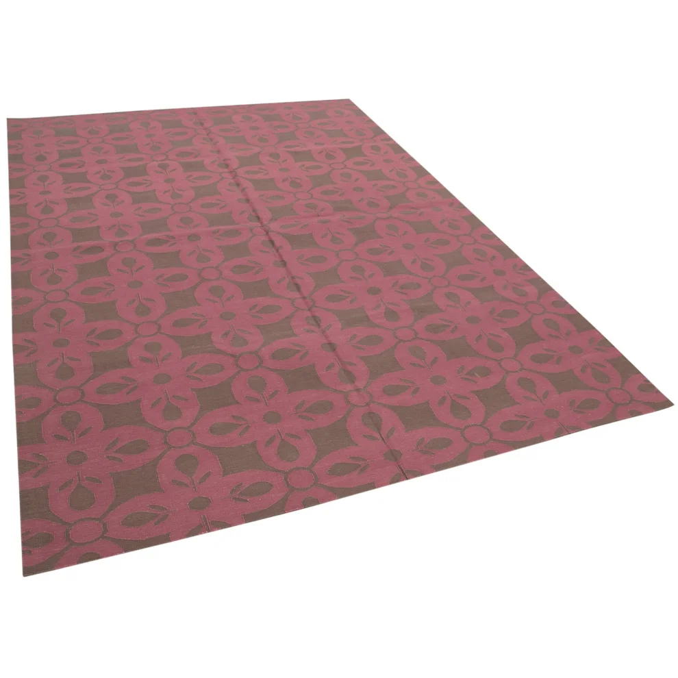 Rug N Carpet - Charlene Handmade Geometric Dhurrie Rug 185x 269cm