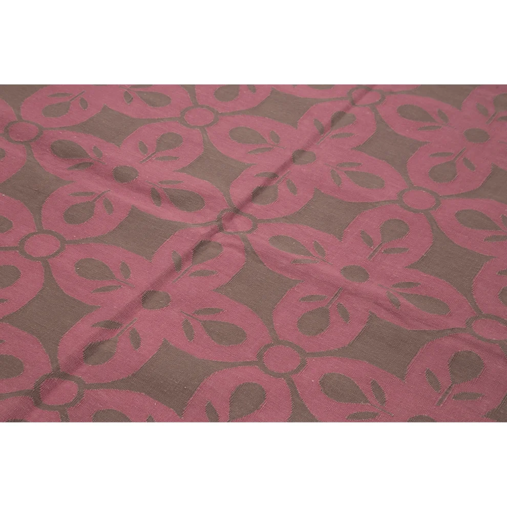 Rug N Carpet - Charlene Handmade Geometric Dhurrie Rug 185x 269cm