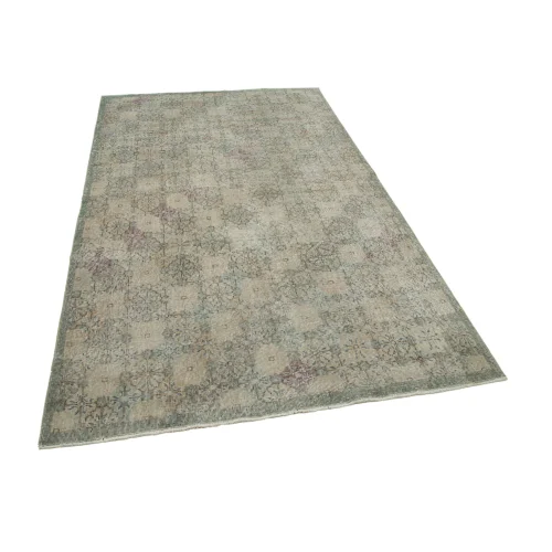 Rug N Carpet - Sheila El Dokuma Geometrik Desen Halı
