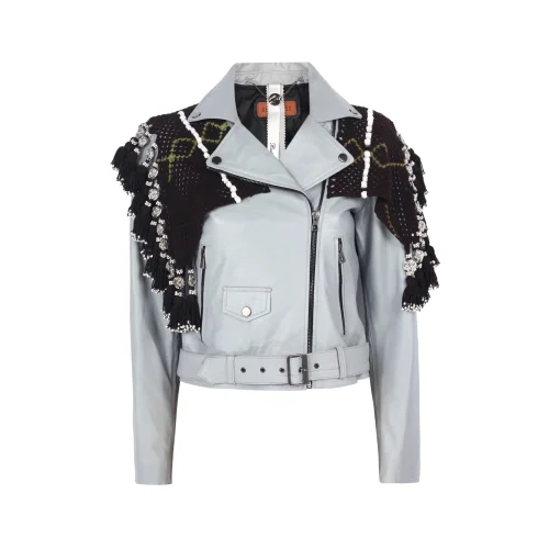 Bashaques - Özbek Accessory Leather Jacket