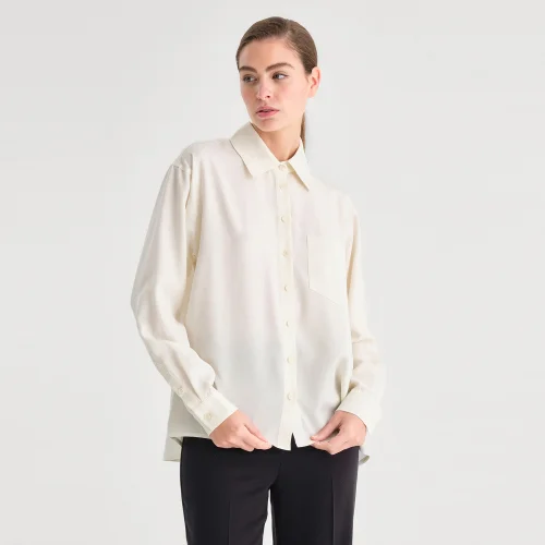 House of IKA - Oversized Tencel Shirt