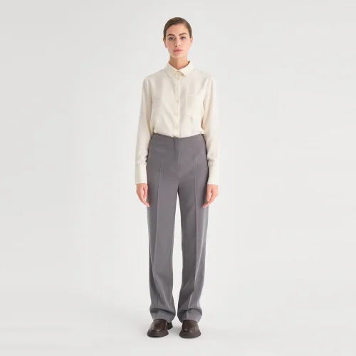 House of IKA - Tencel Straight-leg Pants