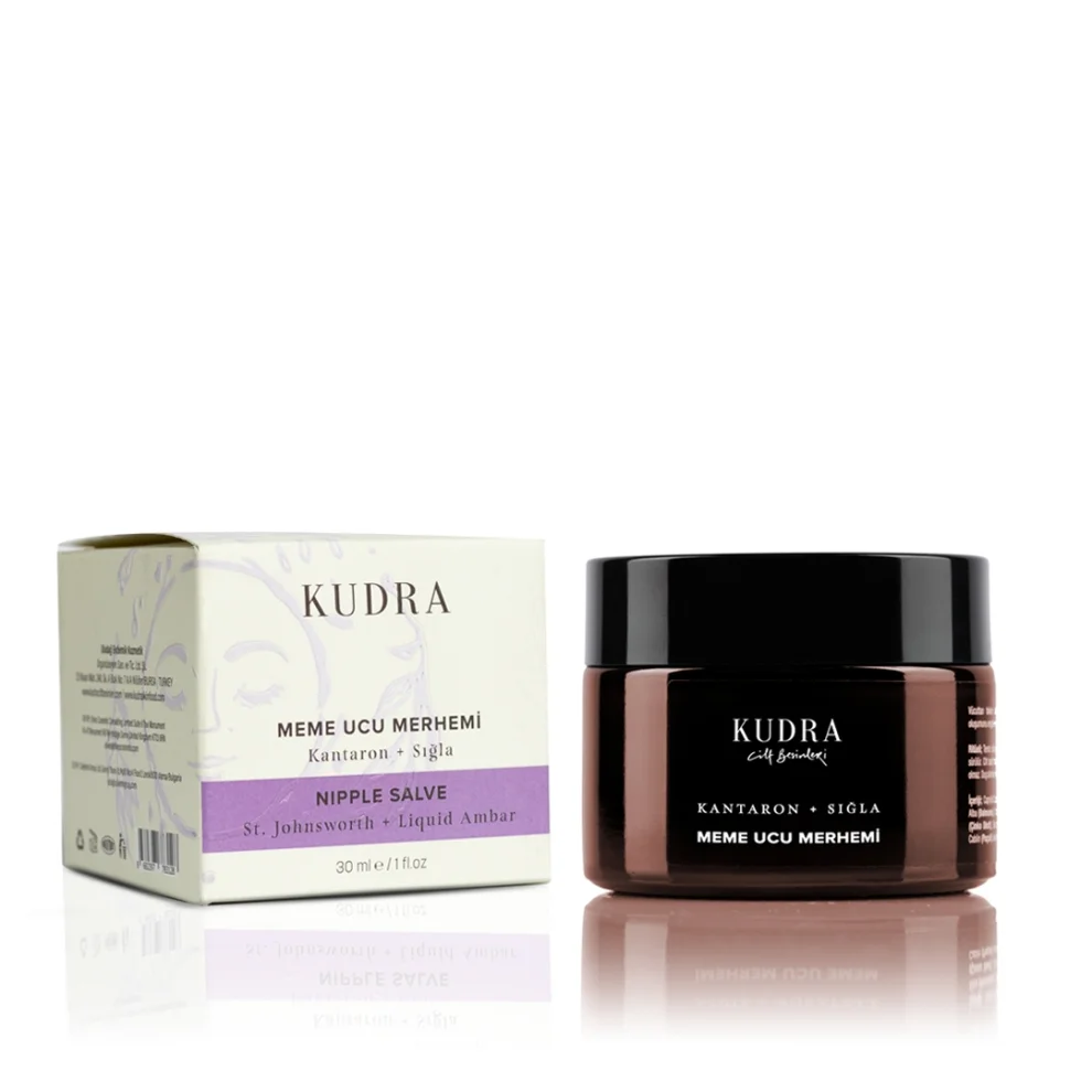 Kudra Cilt Besinleri - Nipple Cream St Johnsworth + Liquid Ambar 30 Ml