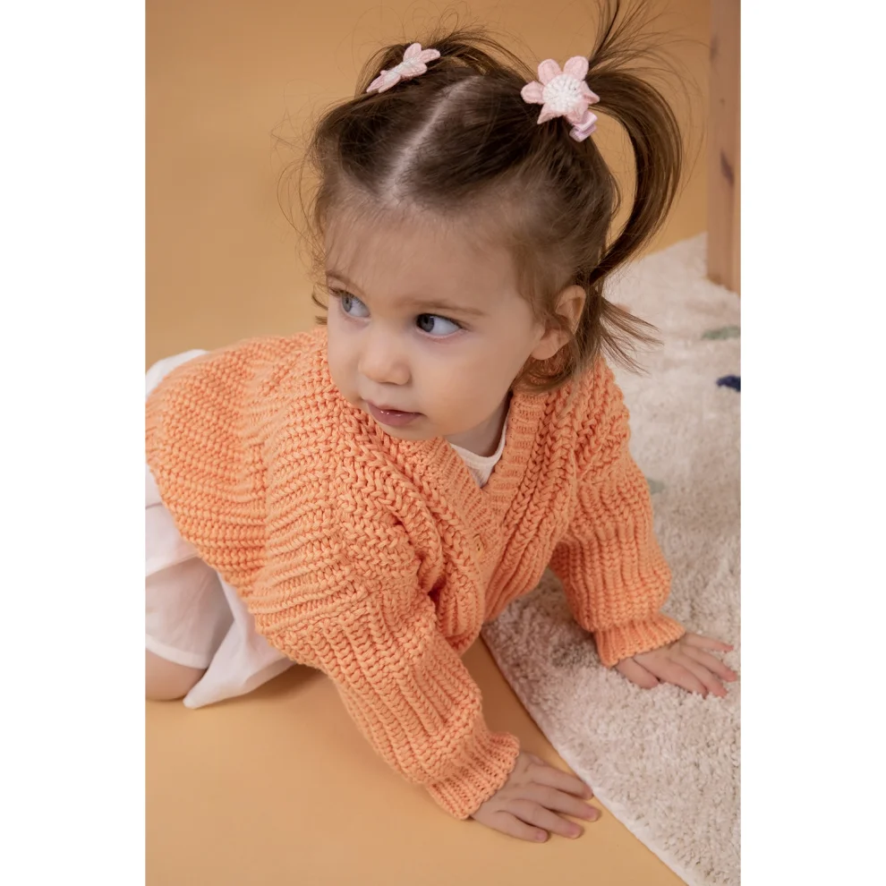 Baby girl chunky sales knit cardigan