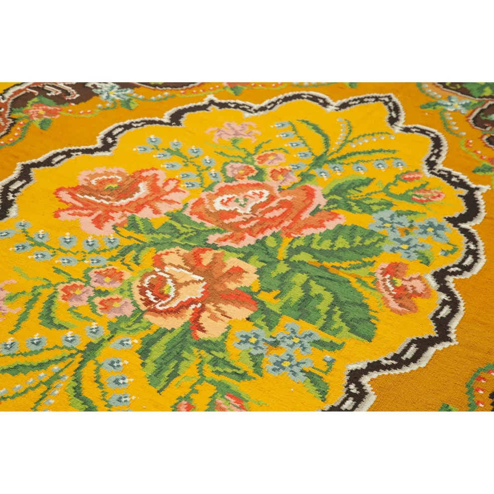 Rug N Carpet - Courtney El Dokuma Moldov Kilim 194x 297cm