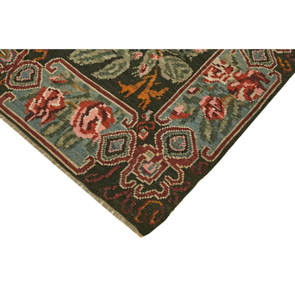 Rug N Carpet Alberta Handmade Bessarabian Kilim Rug hipicon
