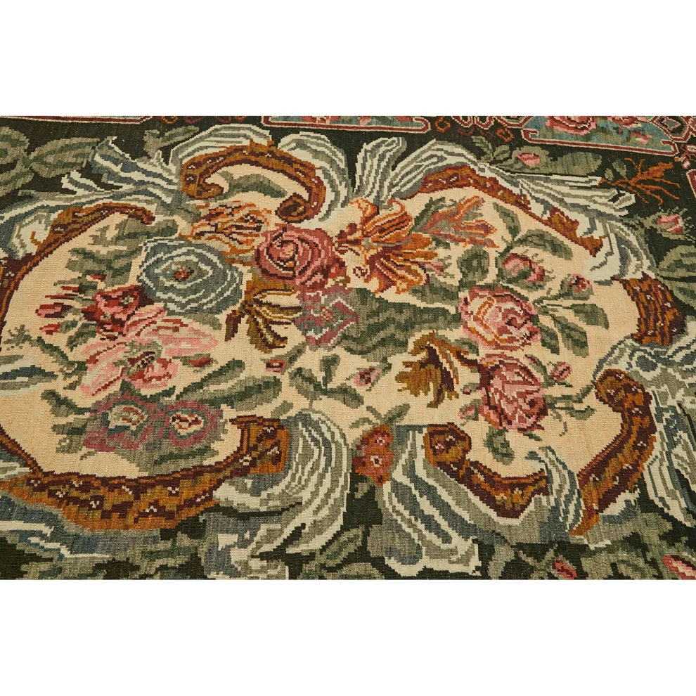 Rug N Carpet Alberta Handmade Bessarabian Kilim Rug hipicon