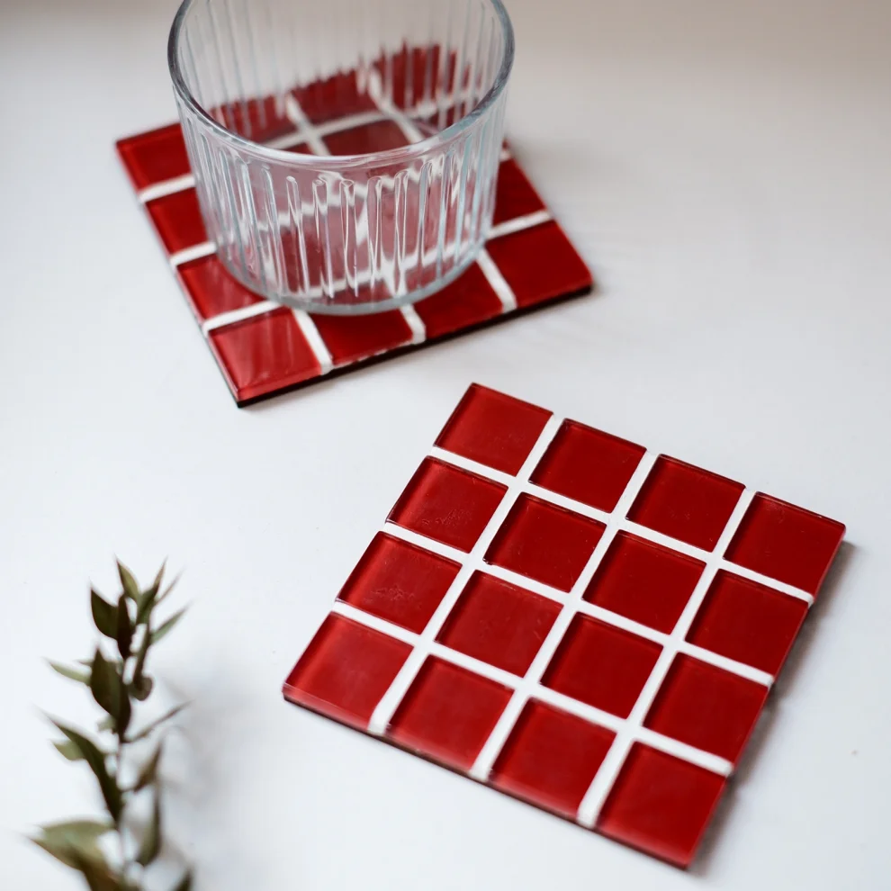 fi.dayy - Mosaic Coaster Duo Set Of 2