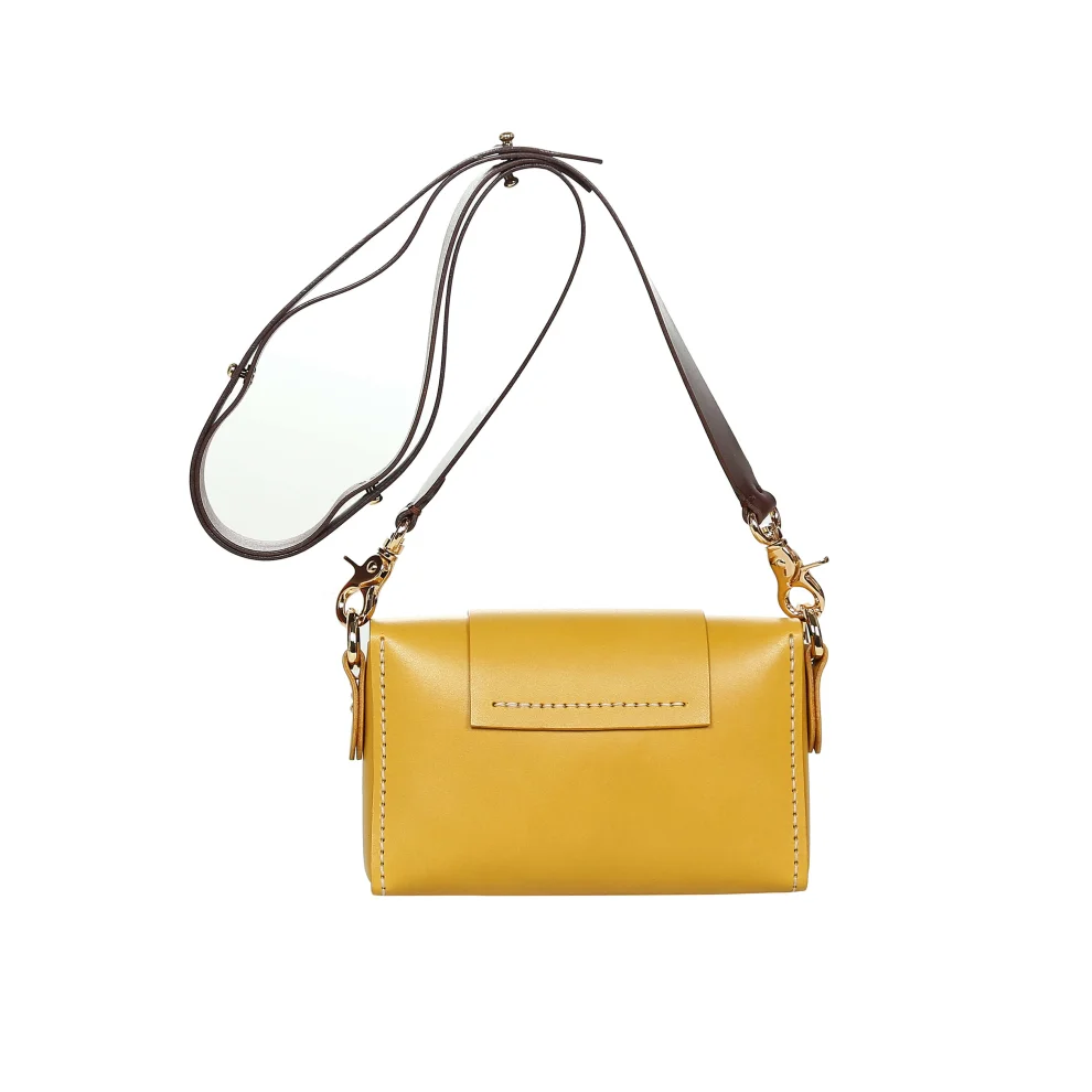 Mozza Tri Mini Crossbody Bag Yellow hipicon