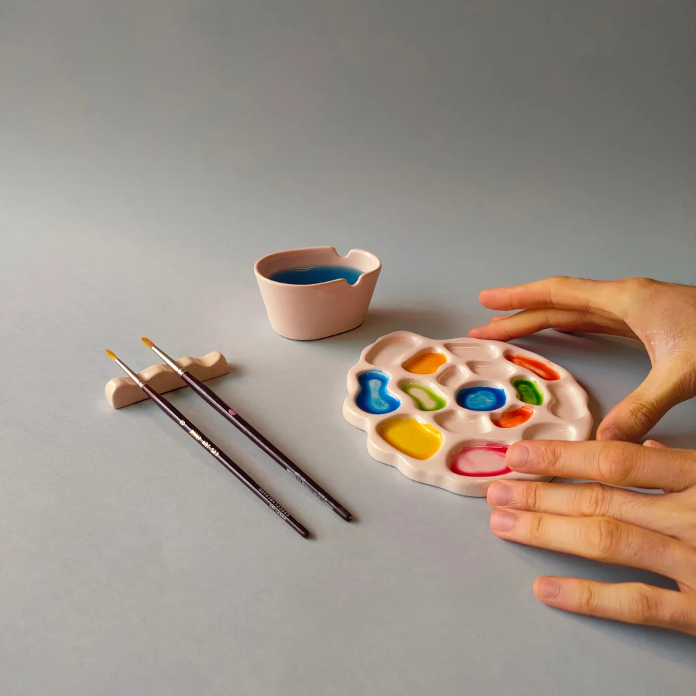 Siesta Studio - Ceramic Watercolor Kit -ıv