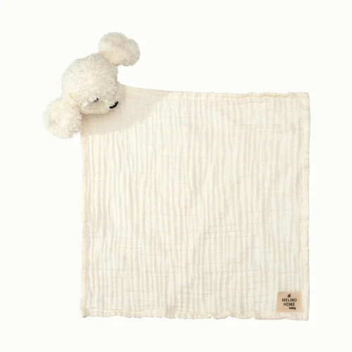 MELINO HOME - 4 Layer Muslin Baby Blanket And Sleeping Companion Set - V