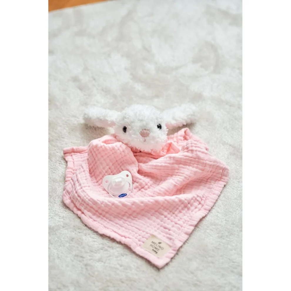 MELINO HOME - 4 Layer Muslin Baby Blanket And Sleeping Companion Set - Vll
