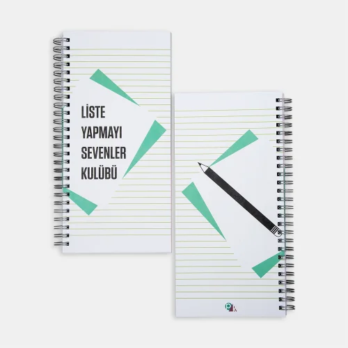PK Design - Liste Yapmayı Sevenler Kulübü Notebook