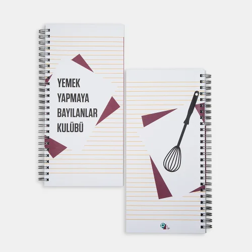 PK Design - Yemek Yapmaya Bayılanlar Kulübü Notebook