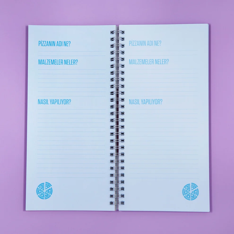 PK Design - Yemek Yapmaya Bayılanlar Kulübü Defter