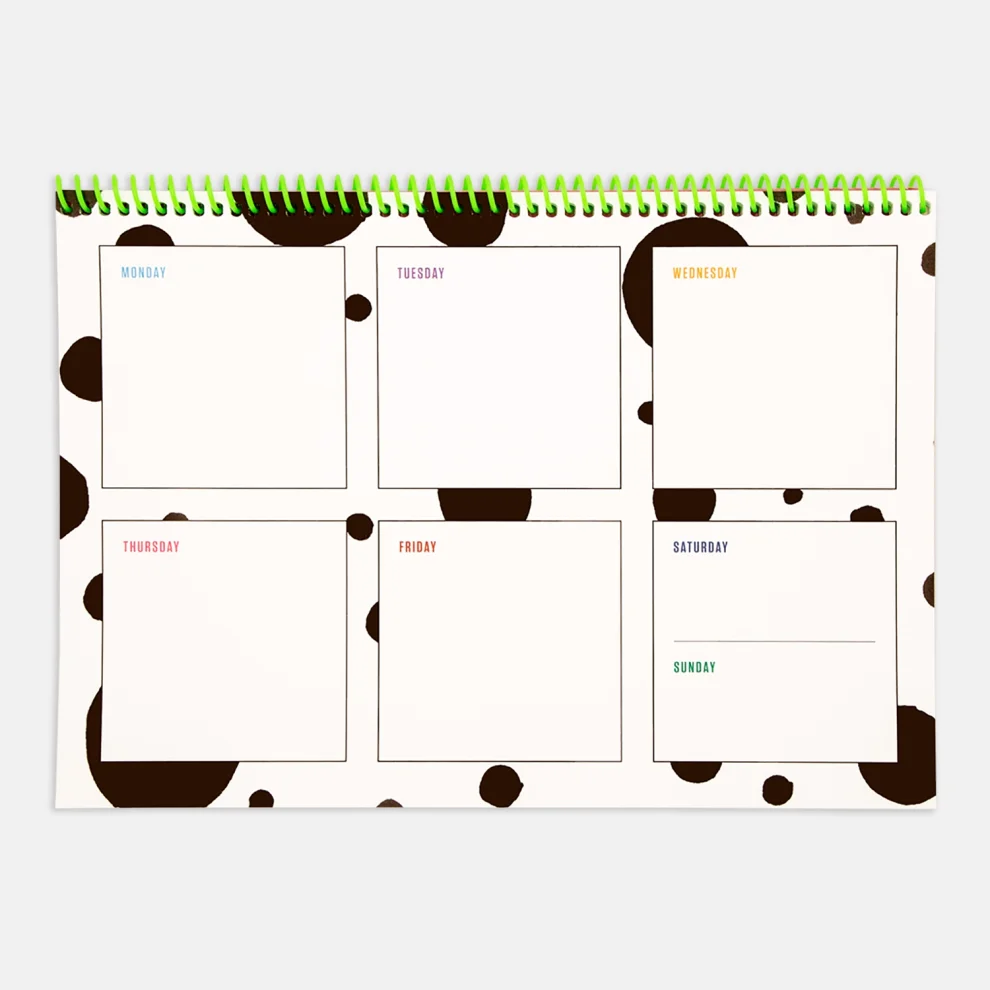 PK Design - Contrasting 4lü Set Paketi Defter - Kalem