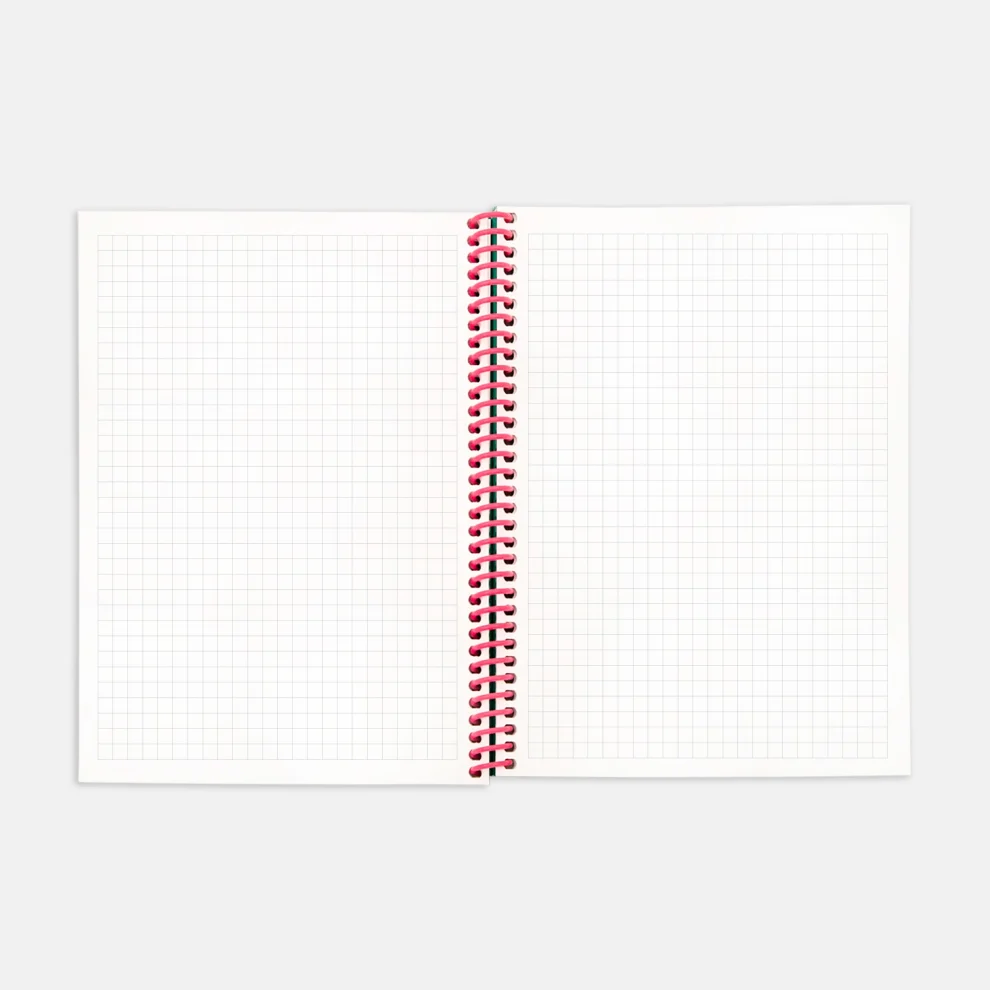 PK Design - Contrasting Set Of 4 Bundle Notebook - Pencil