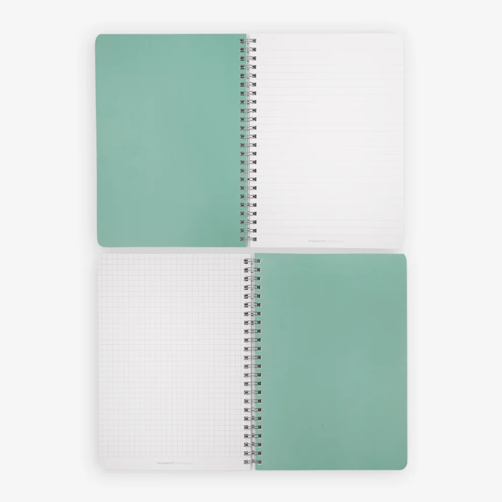 PK Design - Notebook Notebooks: 3'lü Set