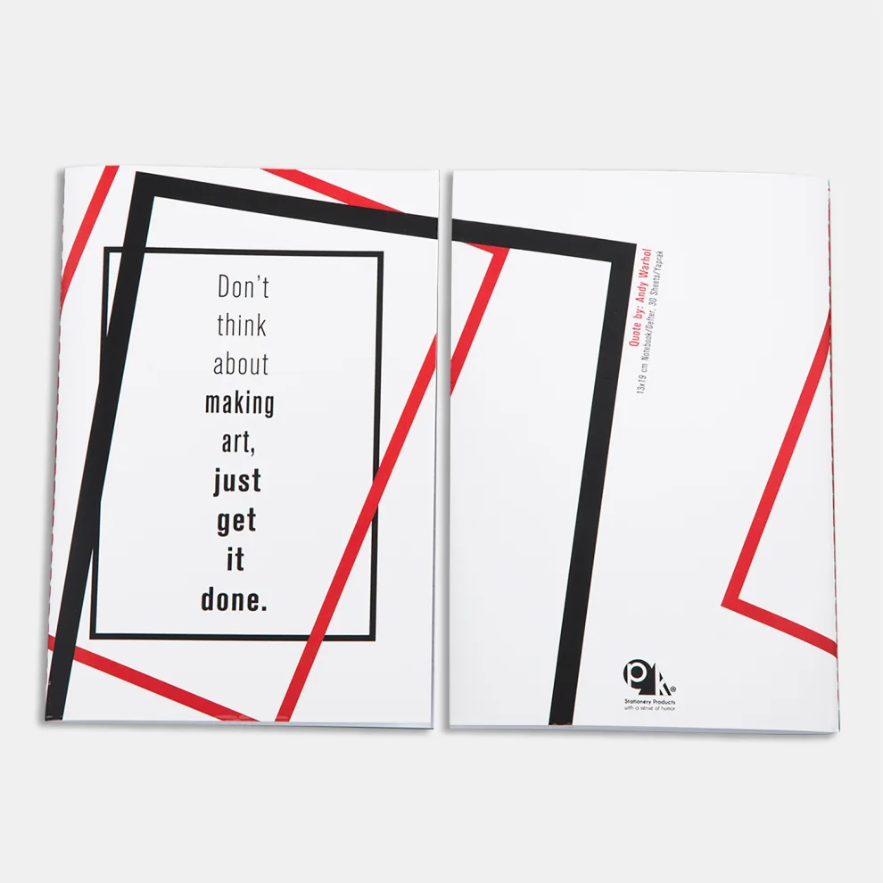 PK Design - Quotation Master Notebooks: 4'lü Set