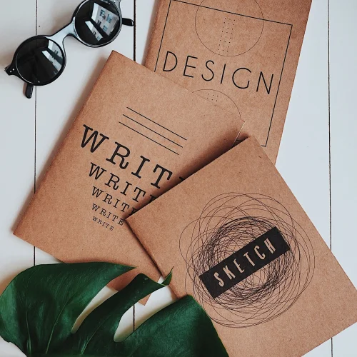 PK Design - Writedesignsketch Notebooks: 3'lü Set