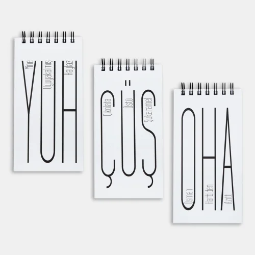 PK Design - Yuhçüşoha Notebooks - Set Of 4