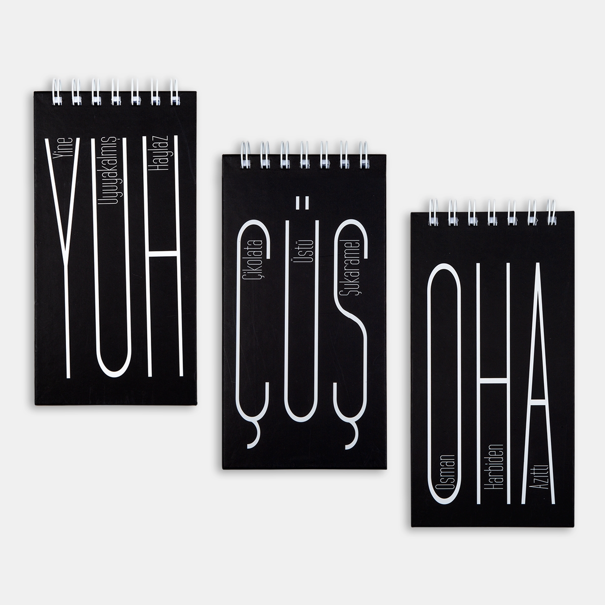 Yuhçüşoha Notebooks - Set Of 4