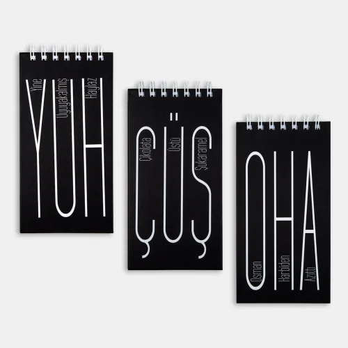 PK Design - Yuhçüşoha Notebooks - Set Of 4