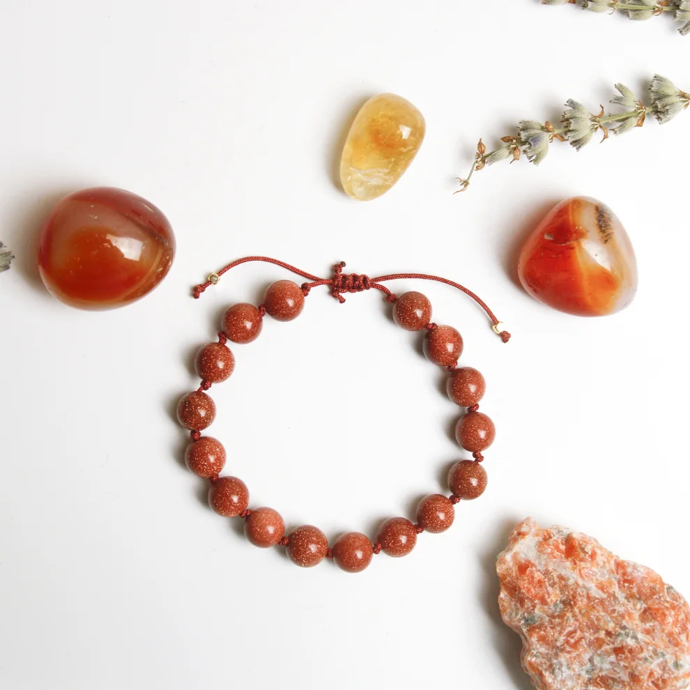 Boho Yoga Art - Sunstone Bracelet