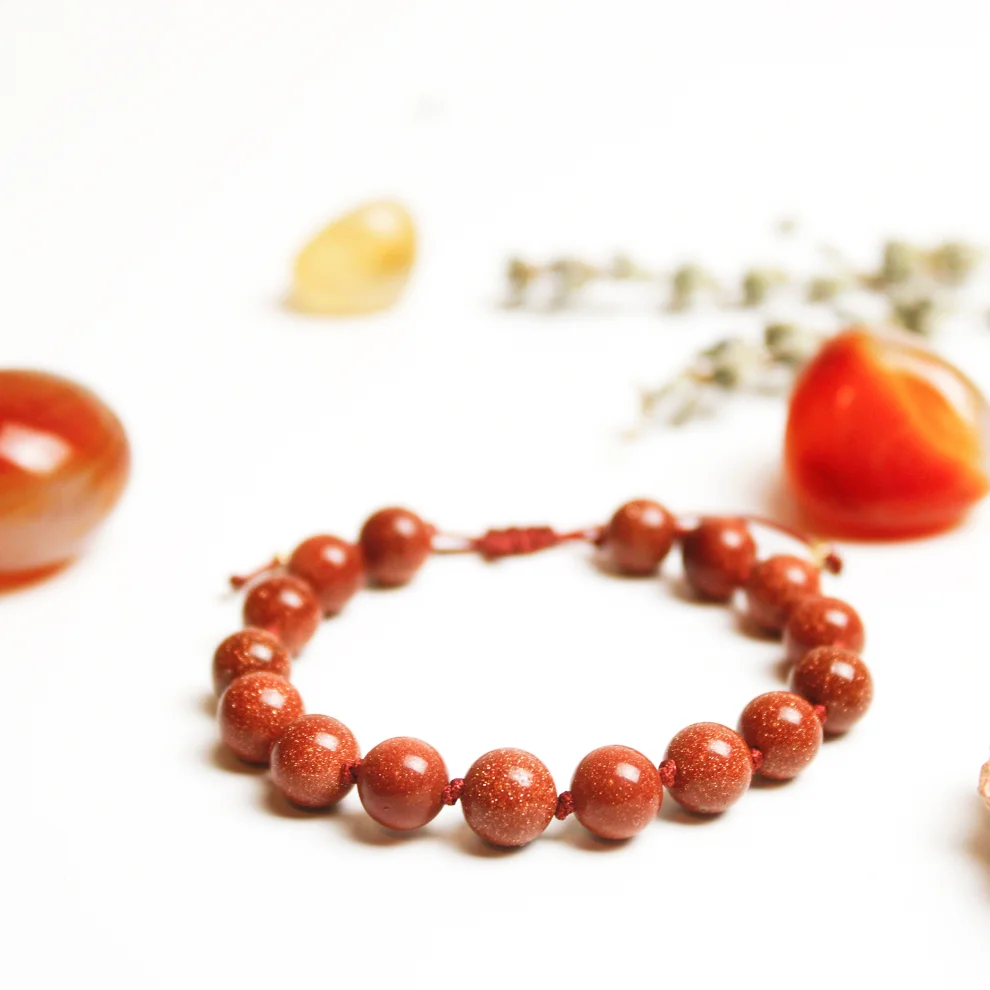 Boho Yoga Art - Sunstone Bracelet