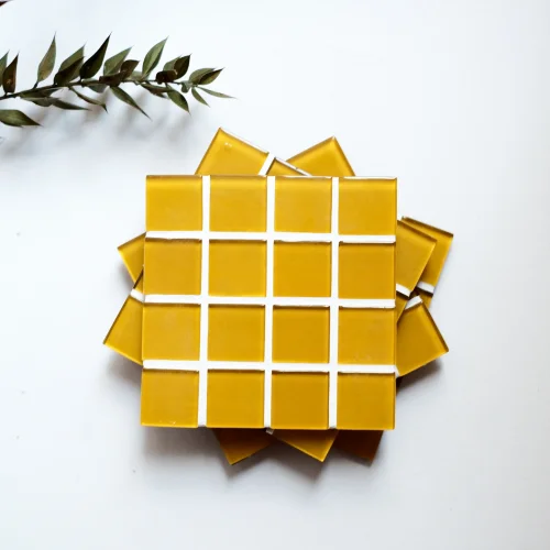 fi.dayy - 4-pack Mosaic Coasters