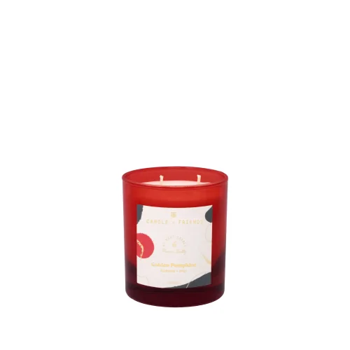 Candle and Friends - No.6 Golden Pumpkint Special Edition Double Wick Glass Candle