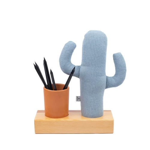 KAYIGO - Lavender Pencil Holder & Note Holder Cactus