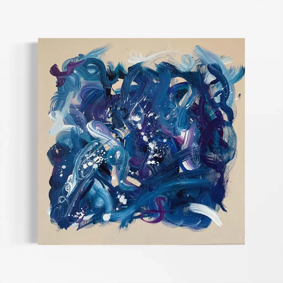 Nakalend - Blue Passion Painting