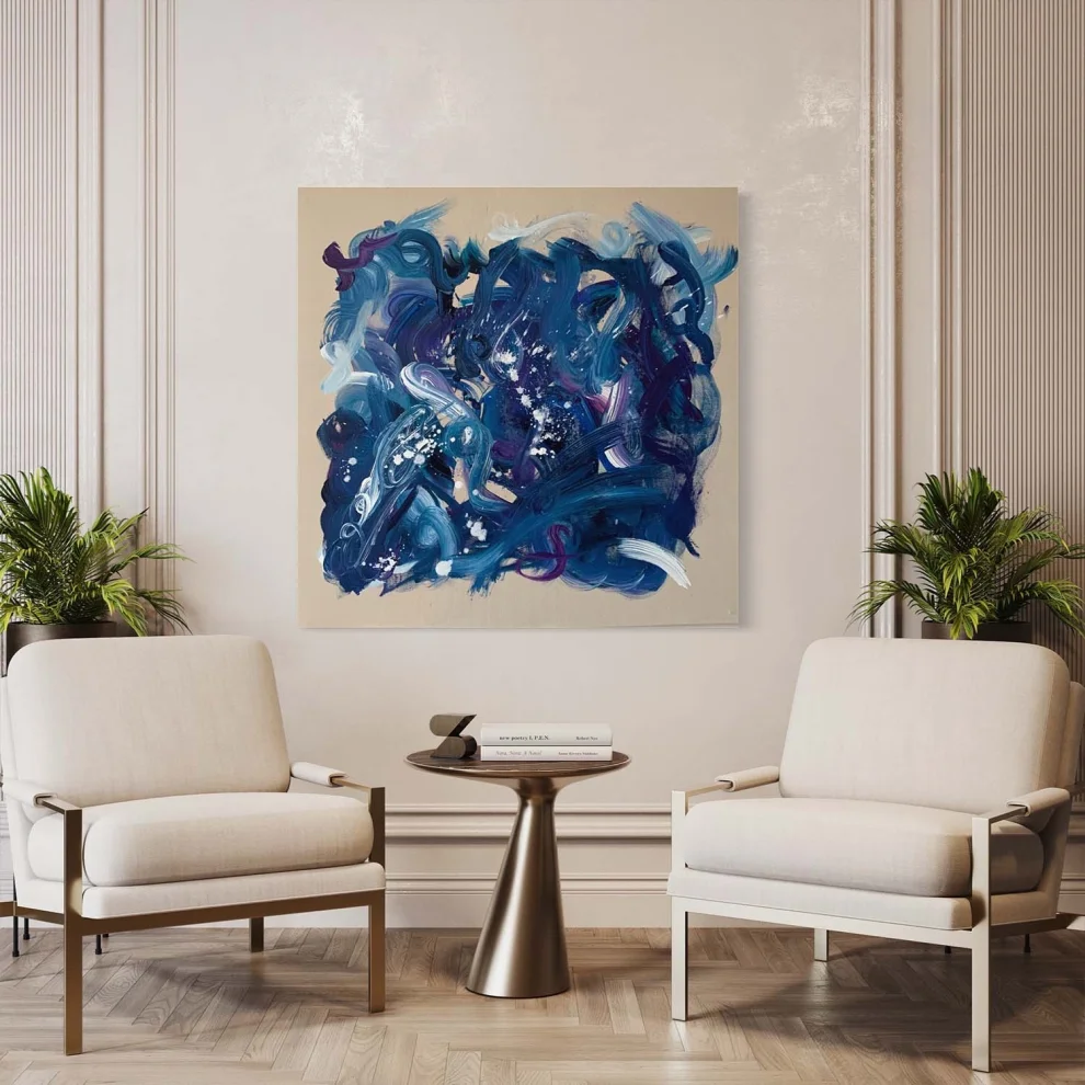 Nakalend - Blue Passion Painting