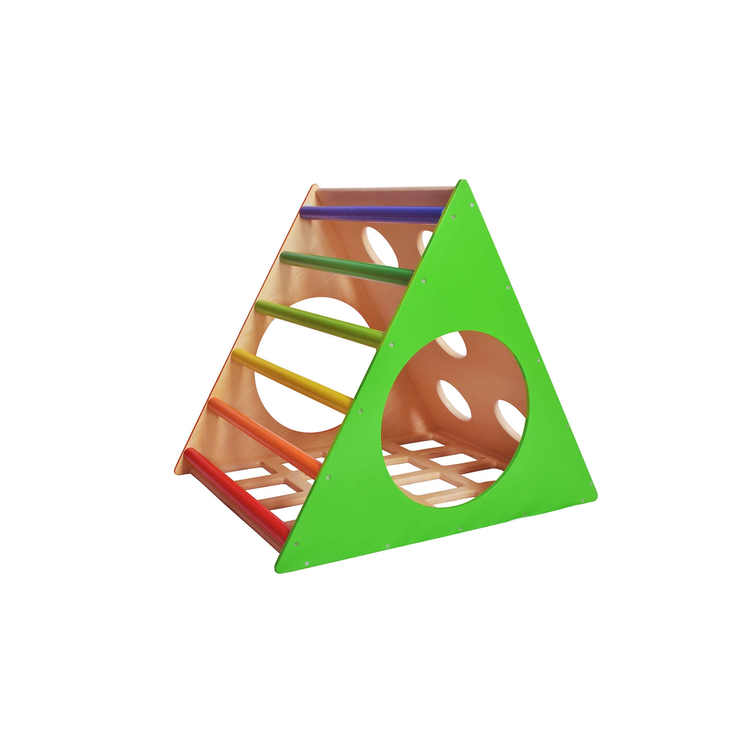 Wooden Triangle Pegs Prism