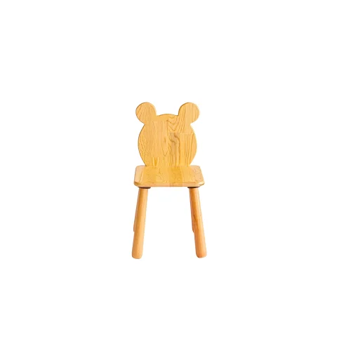 Woodnjoytoy - Bear Wooden Chair