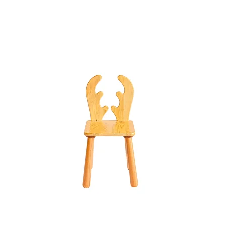 Woodnjoytoy - Deer Wooden Chair