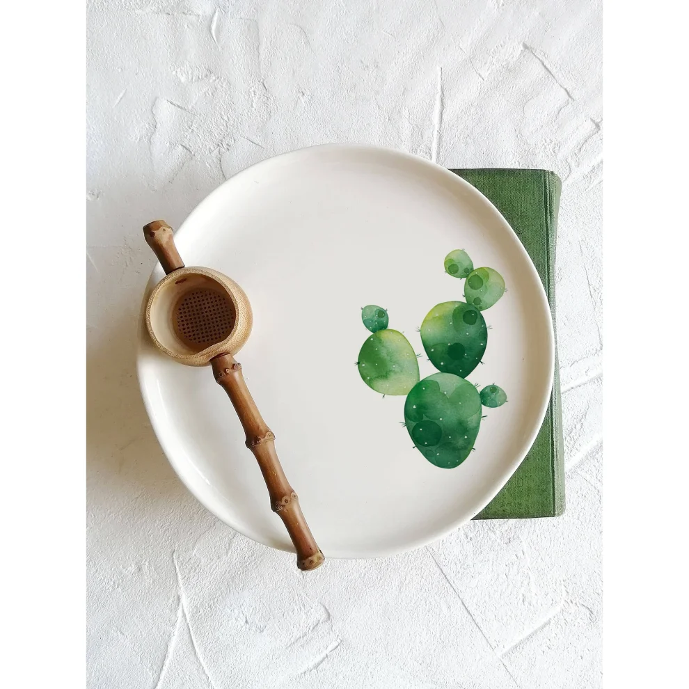Fusska Handmade Ceramics - Kaktüs Tabak - Il