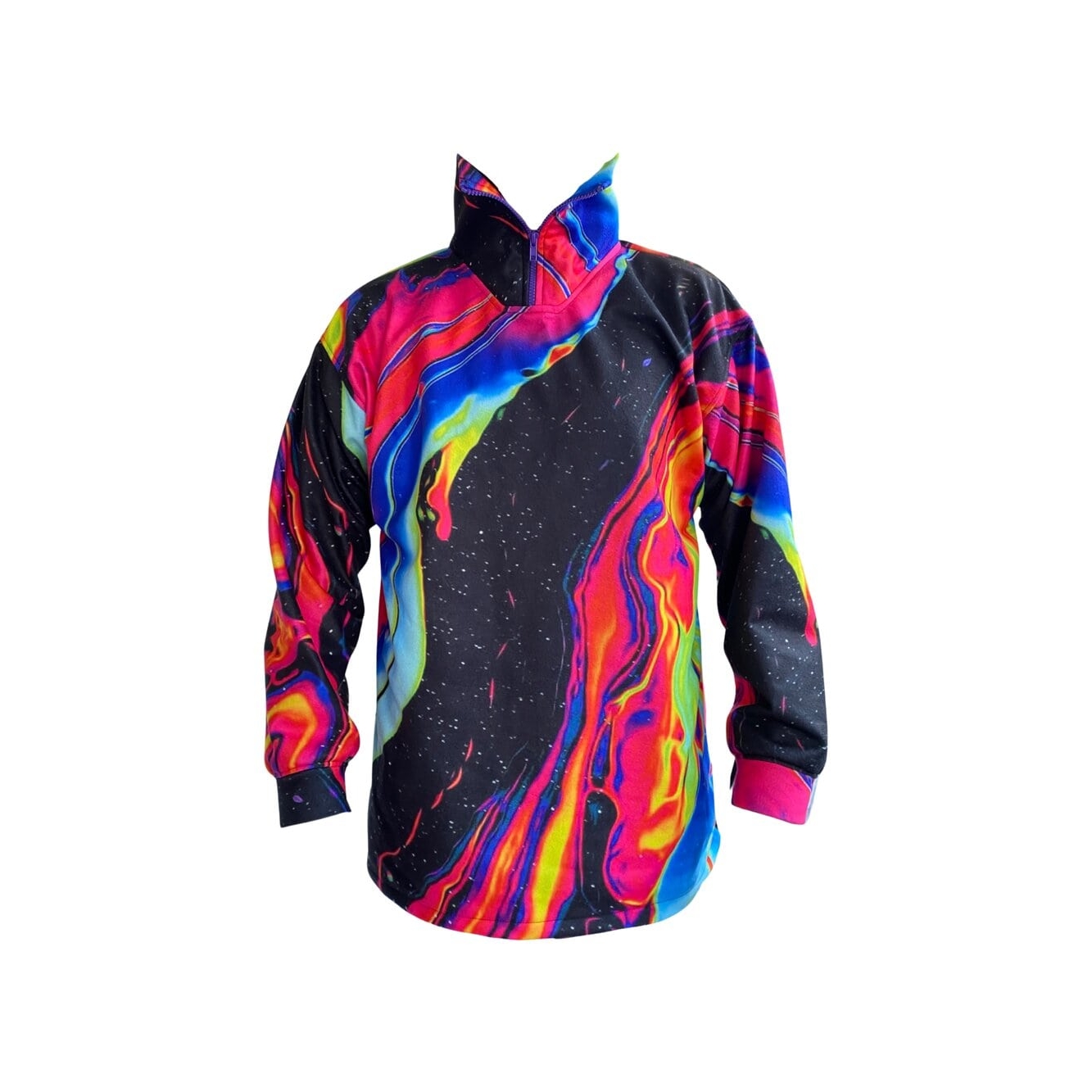 Renkli Trippy Acid Sweatshirt