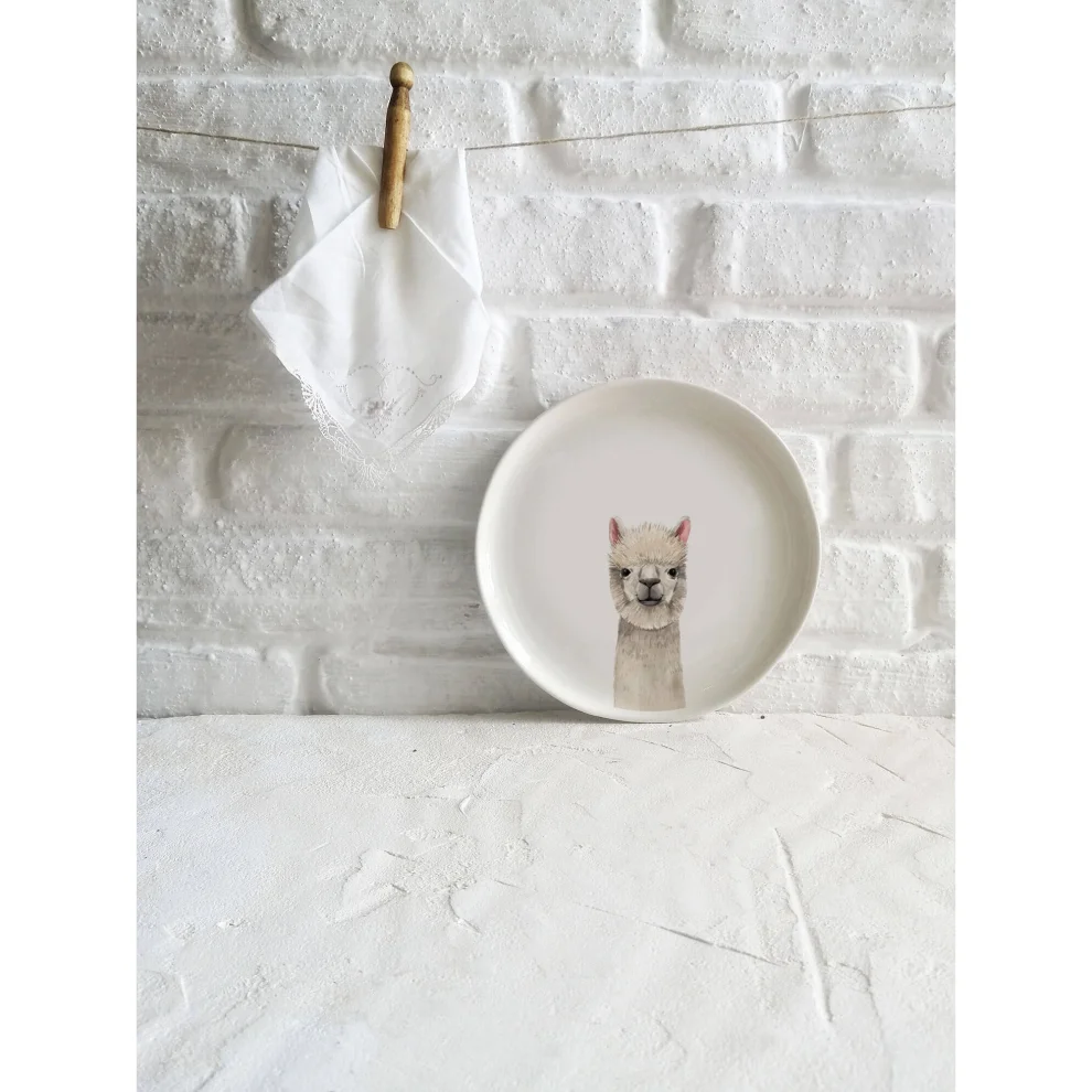 Fusska Handmade Ceramics - Animal Plate