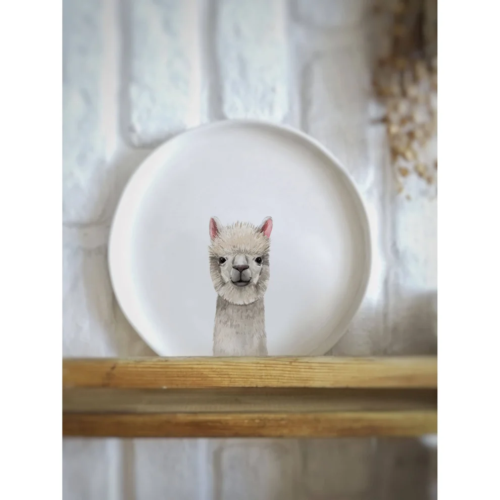 Fusska Handmade Ceramics - Animal Plate